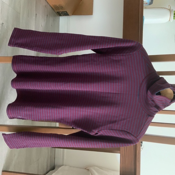 Royal Robbins Stripped Turtleneck Size S - Picture 2 of 4